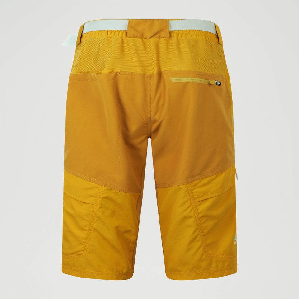 Men's Hummvee Shorts (With Liner) - Mustard Yellow