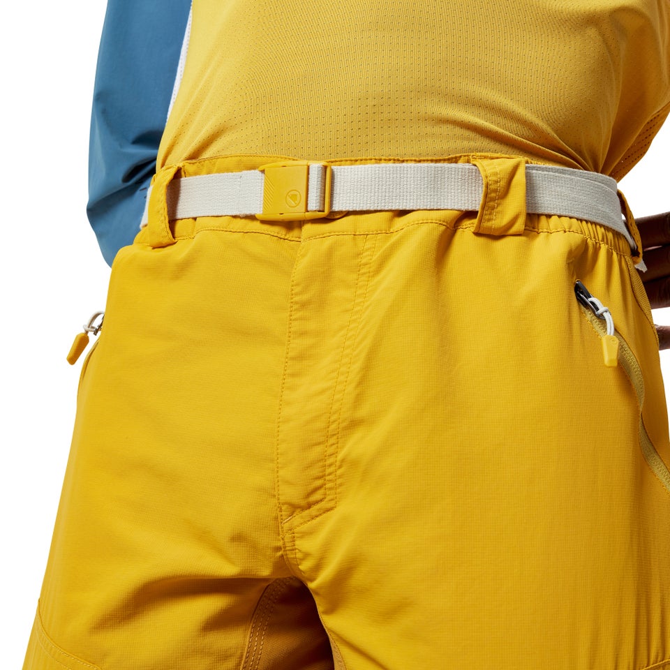 Men's Hummvee Shorts (With Liner) - Mustard Yellow