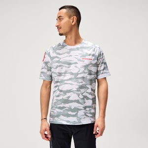 Men's Ltd Mountain Camo S/S Tee - Haar Grey