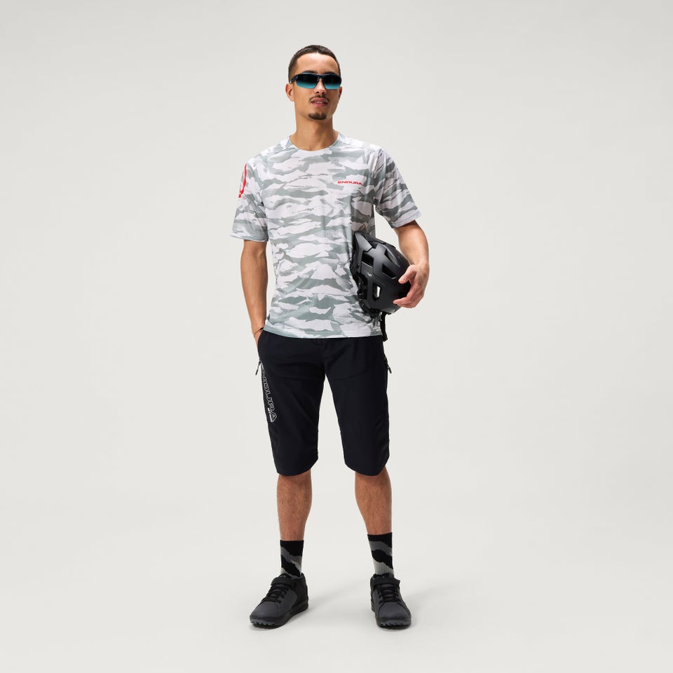 Men's Ltd Mountain Camo S/S Tee - Haar Grey