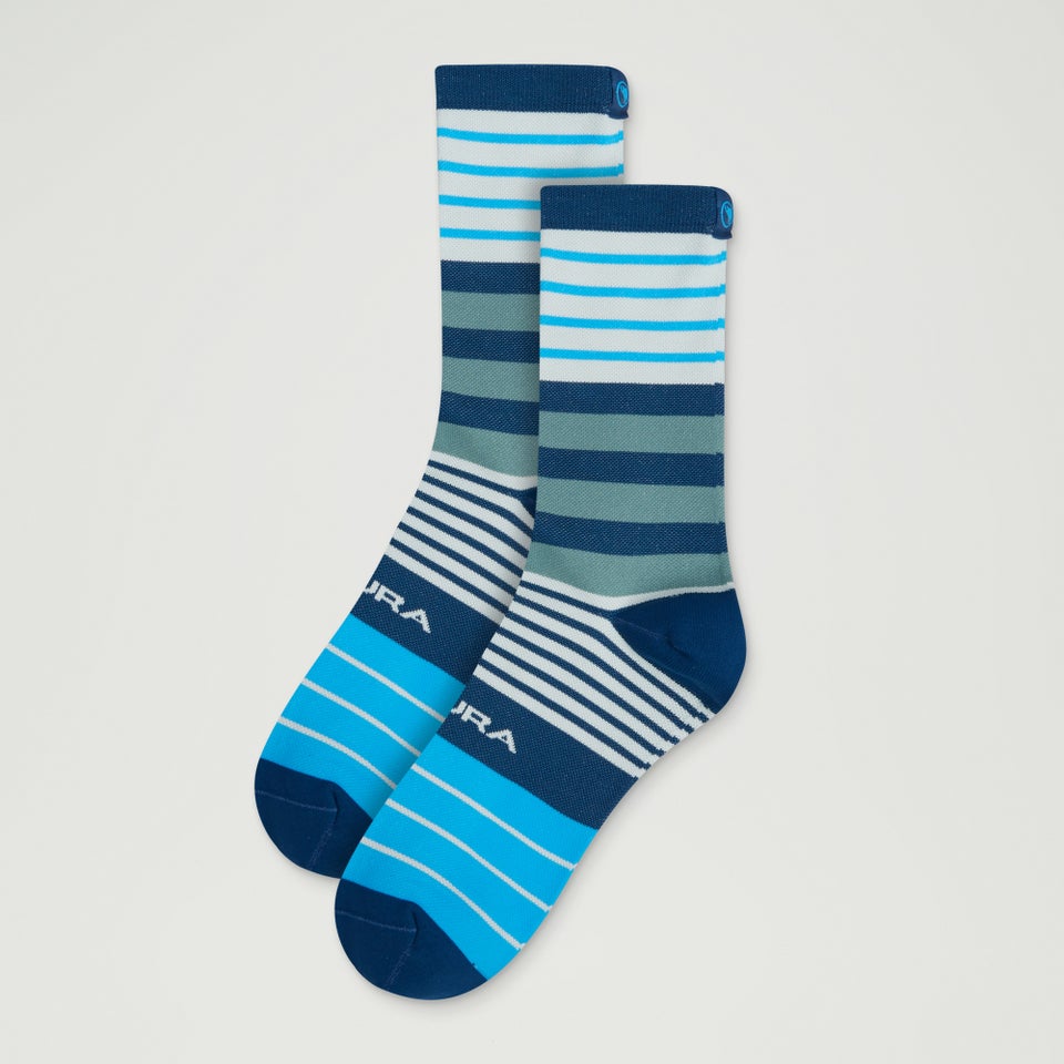 Block Socks - Blueberry