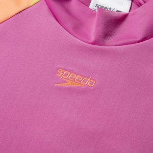 Haut de protection solaire à manches courtes et imprimé Fille pour Filles Rose kiki