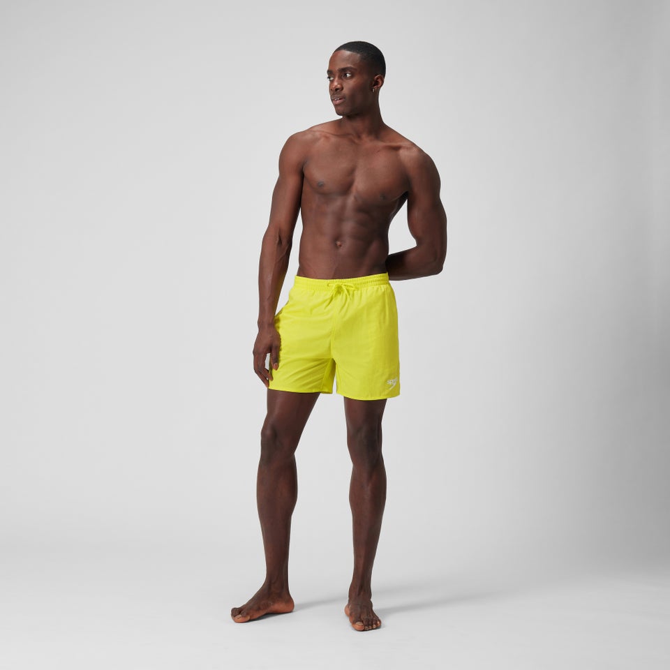 Herren Essential Badeshorts, 16 Zoll Gelb