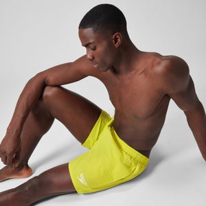 Herren Essential Badeshorts, 16 Zoll Gelb