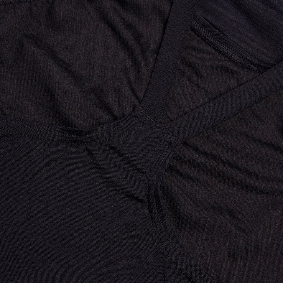 Maillot de bain avec dos en V End+ pour Femmes Noir