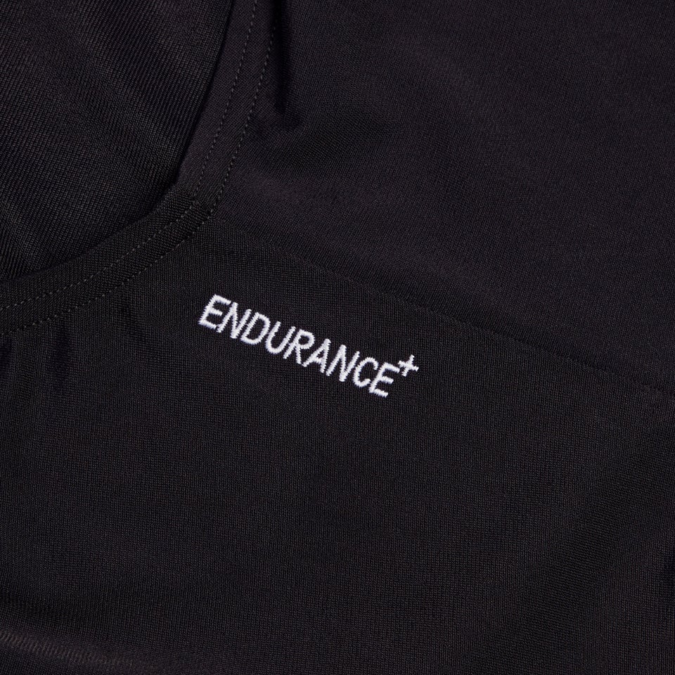 Maillot de bain avec dos en V End+ pour Femmes Noir
