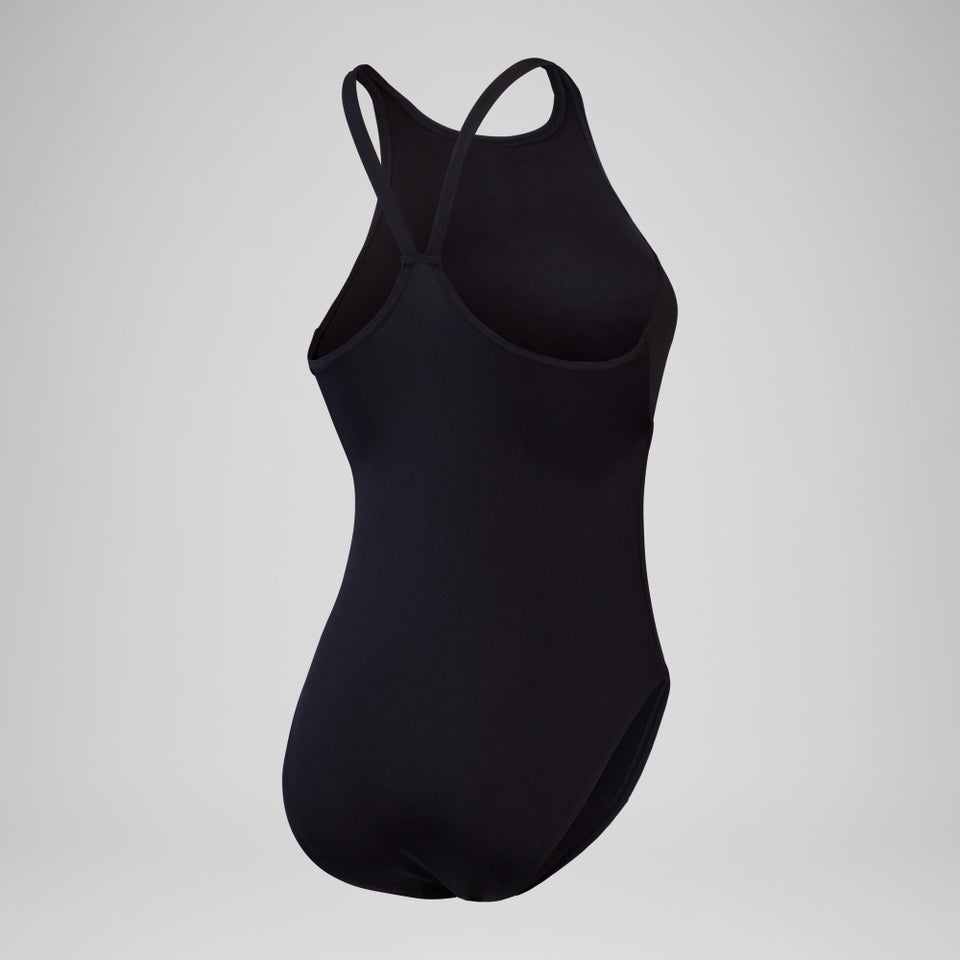 Maillot de bain avec dos en V End+ pour Femmes Noir