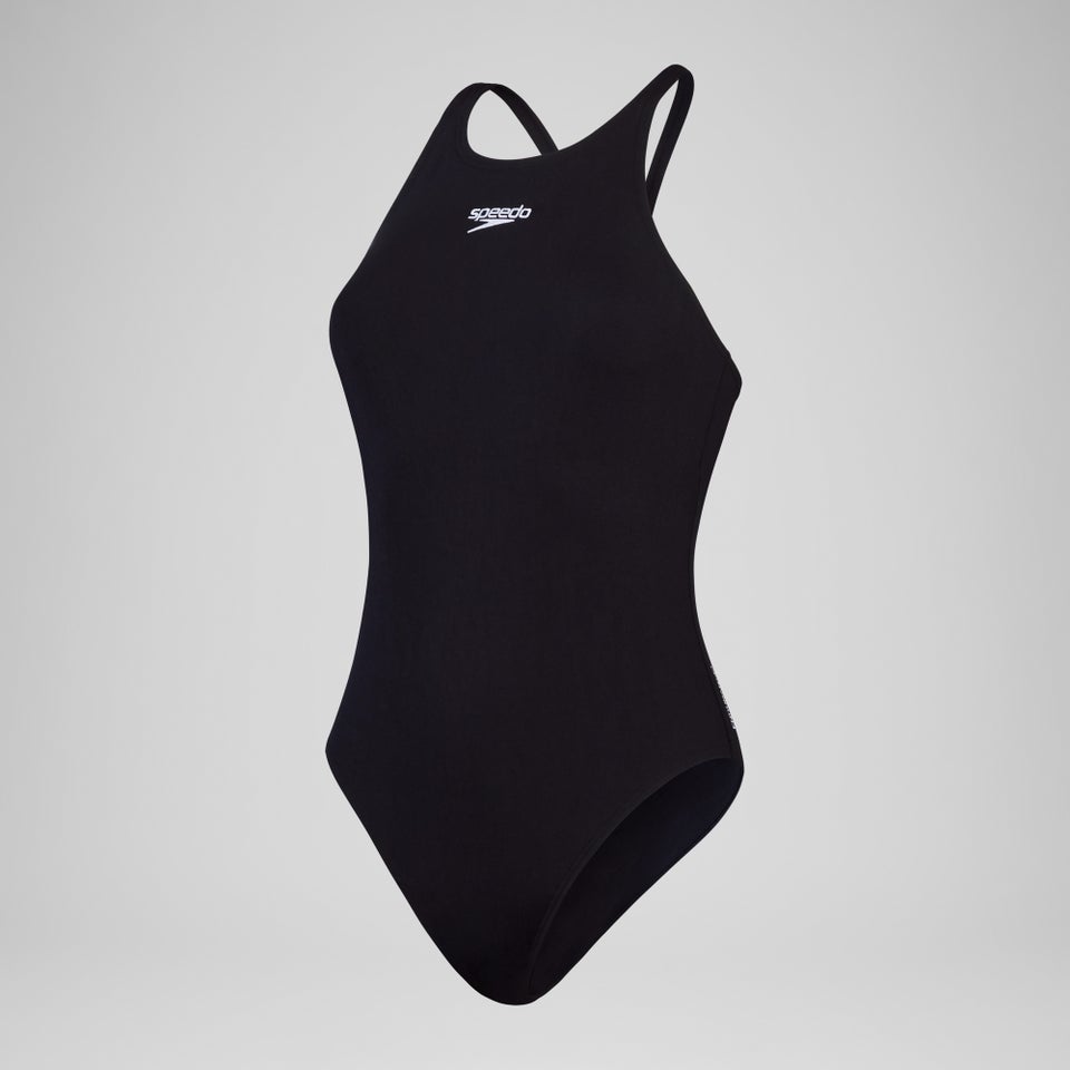 Maillot de bain avec dos en V End+ pour Femmes Noir