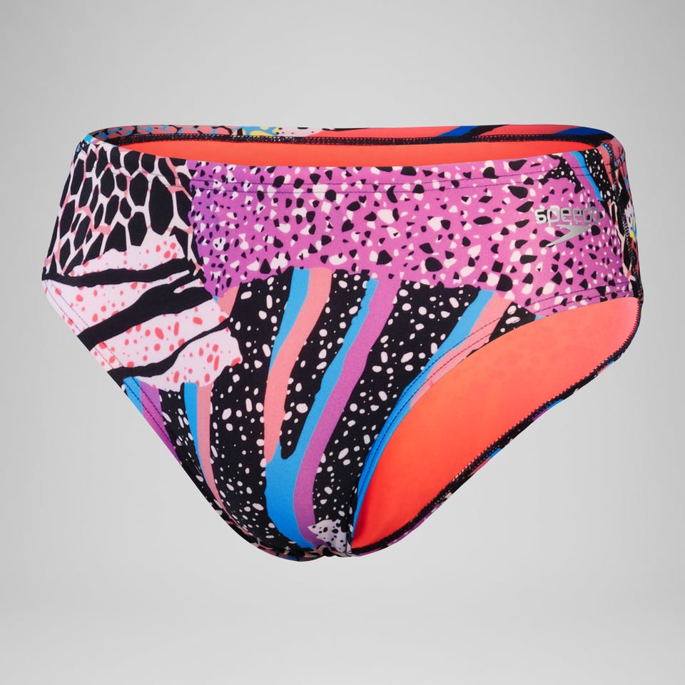 Men's Club Training 3" Allover Digital Brief Black/Green