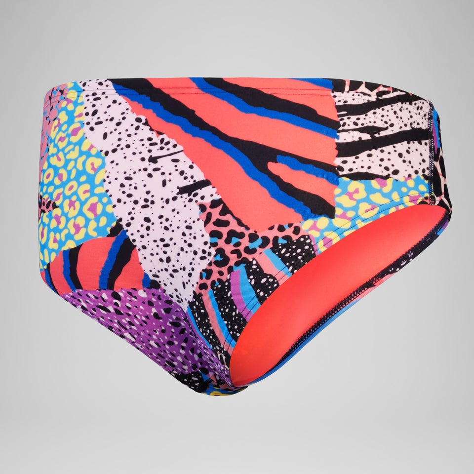 Men's Club Training 3" Allover Digital Brief Black/Green