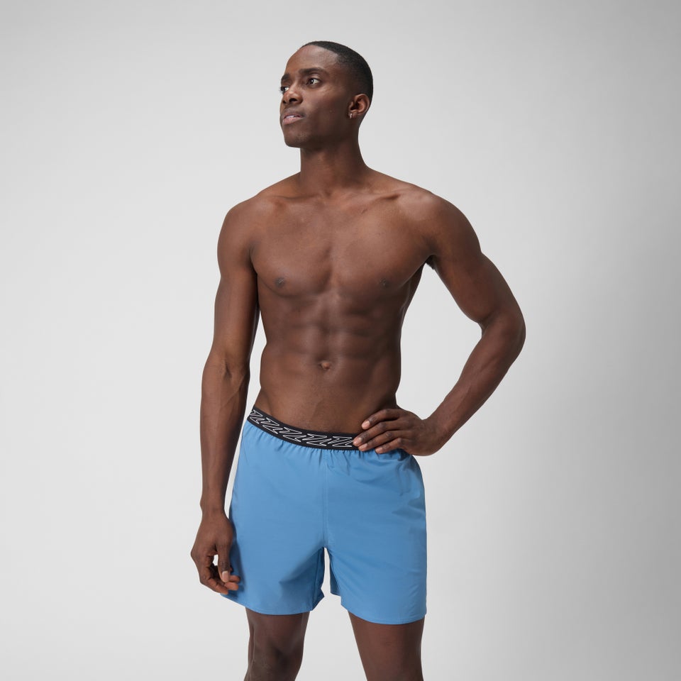 Herren Hyperboom Band Badeshorts, 40 cm Blau