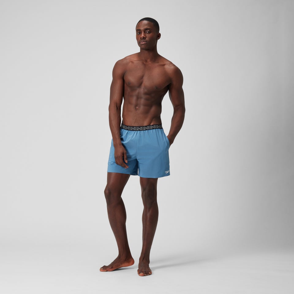 Herren Hyperboom Band Badeshorts, 40 cm Blau