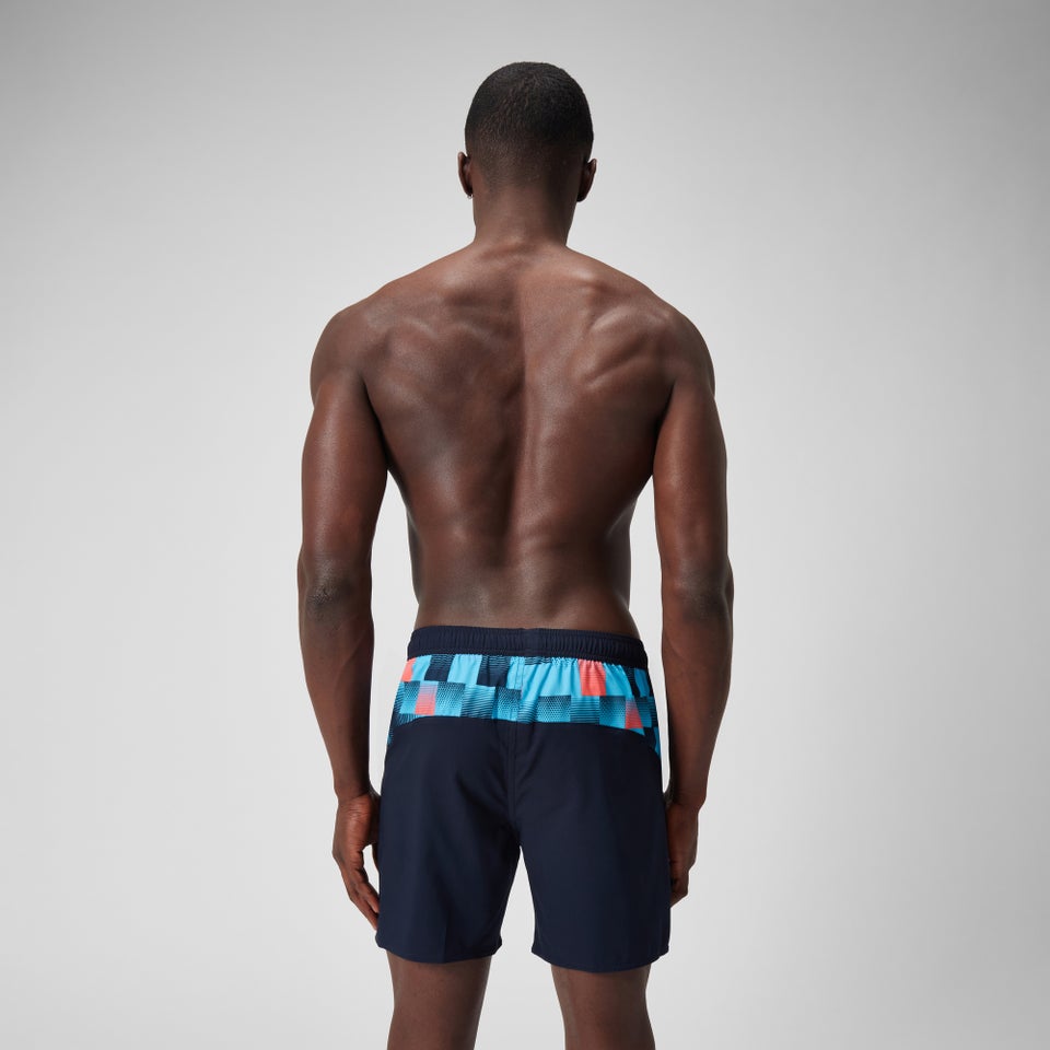 Men's Xpress Lite Panel 16" Swim Shorts Navy/Blue