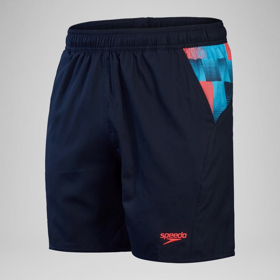 Men's Xpress Lite Panel 16" Swim Shorts Navy/Blue