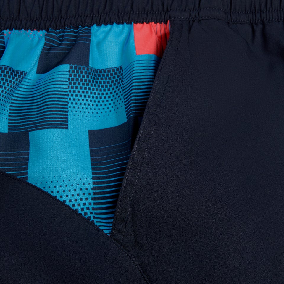 Men's Xpress Lite Panel 16" Swim Shorts Navy/Blue