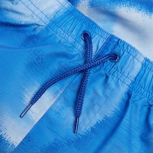 Short de bain Hommes Digital Printed Leisure 16 pouces pour Hommes Bleu de Sèvres