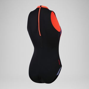 Maillot de bain Femmes - Hydrasuit Printed pour Femmes Noir/Violet