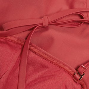 Damen Shaping-Bandeau-Badeanzug Rot