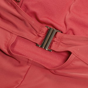 Damen Shaping-Bandeau-Badeanzug Rot