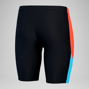 Herren Schwimmhose Schwarz/Rot