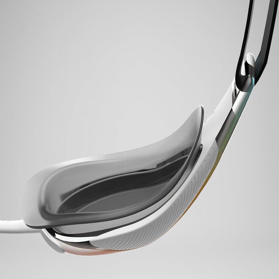 Miroir Fastskin Hyper Elite lunettes Bleu picton/Noir/Blanc