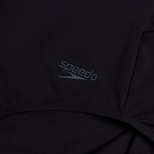 Maillot de bain gainant Femmes à imprimé Contour Eclipse pour Femmes Noir/Gris oxydé/Blanc