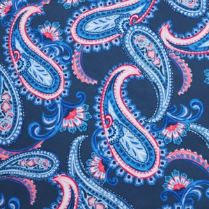 Damen Langarmbadeoberteil mit Print Marineblau/Blau