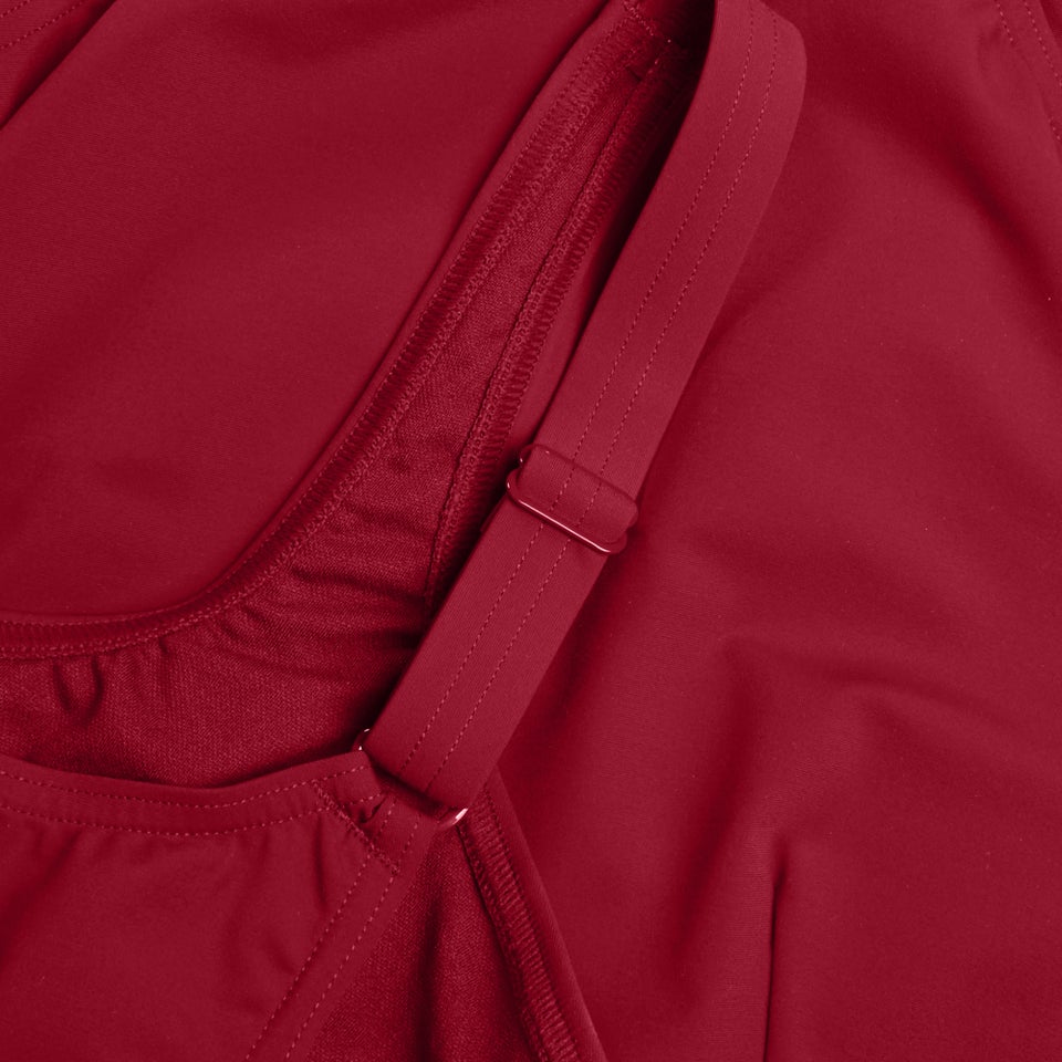 Damen AquaNite Shaping-Badeanzug Rot