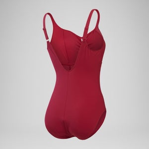 Damen AquaNite Shaping-Badeanzug Rot