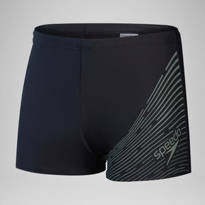Herren Medley Aquashorts mit Logo Schwarz/Grün