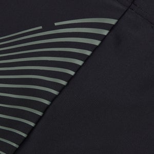 Herren Medley Aquashorts mit Logo Schwarz/Grün