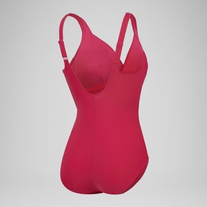 Women's Shaping Cross Knot Swimsuit Purple