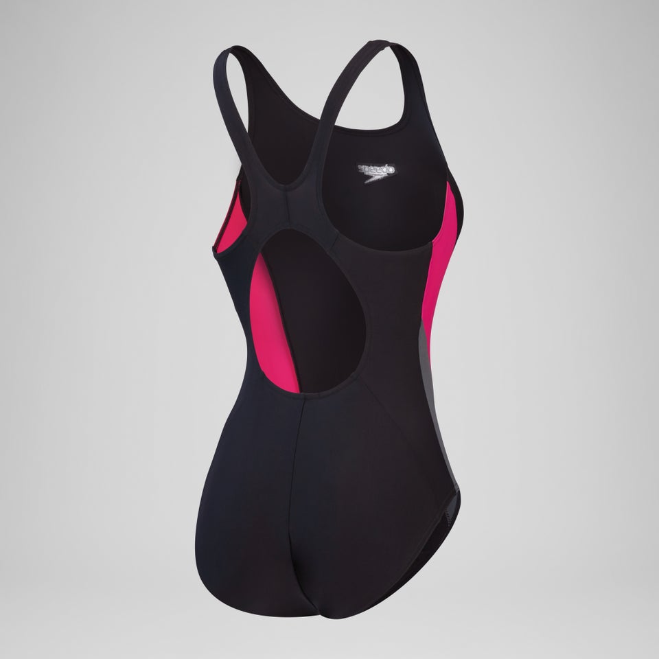 Women's Colourblock 2.0 Swimsuit Black/Grey