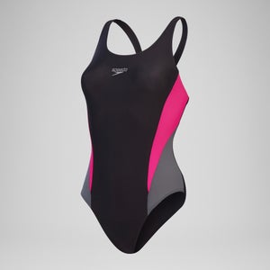 Women's Colourblock 2.0 Swimsuit Black/Grey