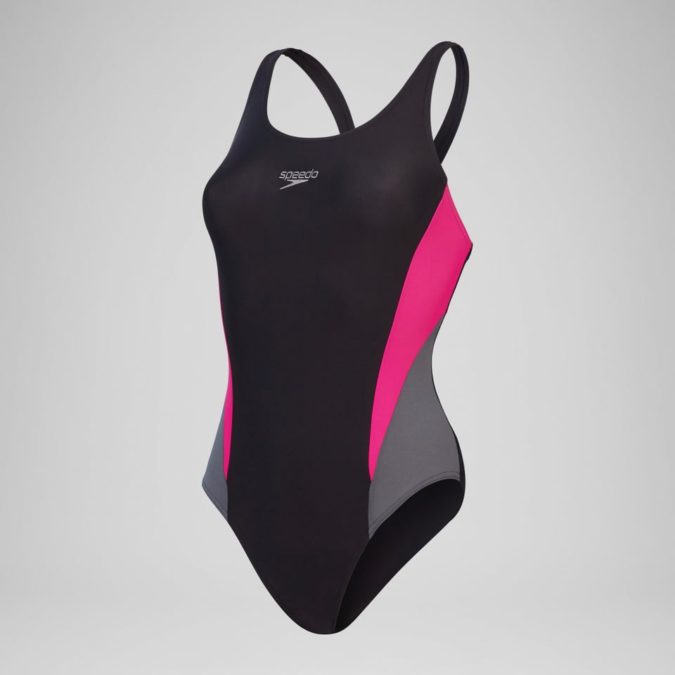 Women's Colourblock 2.0 Swimsuit Black/Grey