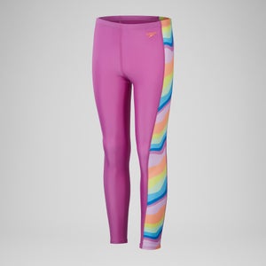 Legging à empiècement imprimé pour fille Rose kiki