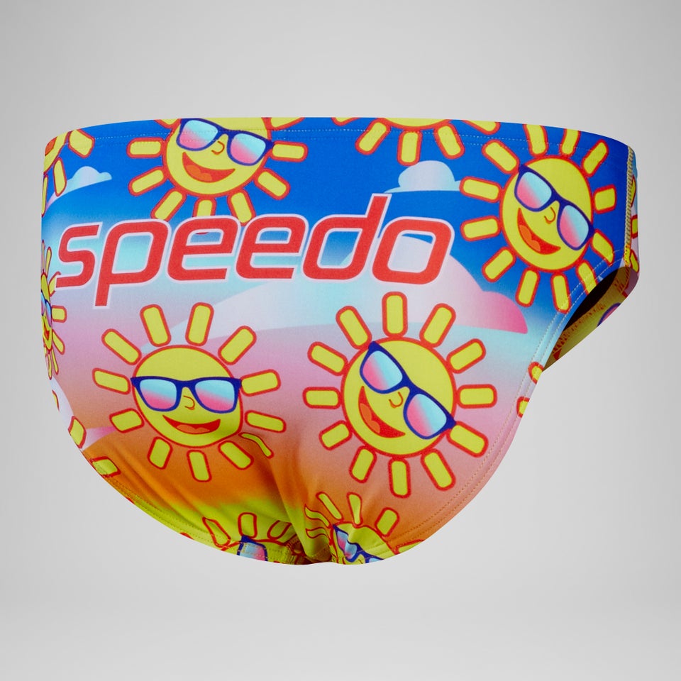 Men's Escape 2" Brief Yellow/Blue