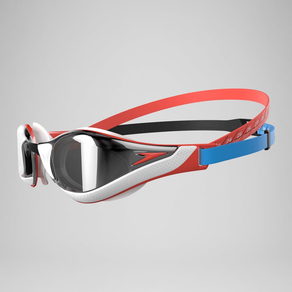 Fastskin Pure Focus Mirror Goggles Red/Black/White