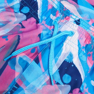 Men's Digital Printed Leisure 16" Swim Shorts Pink