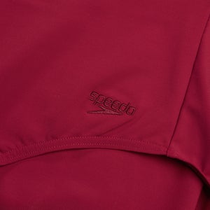 Damen ContourEclipse Shaping-Badeanzug mit Print Lila/Rot