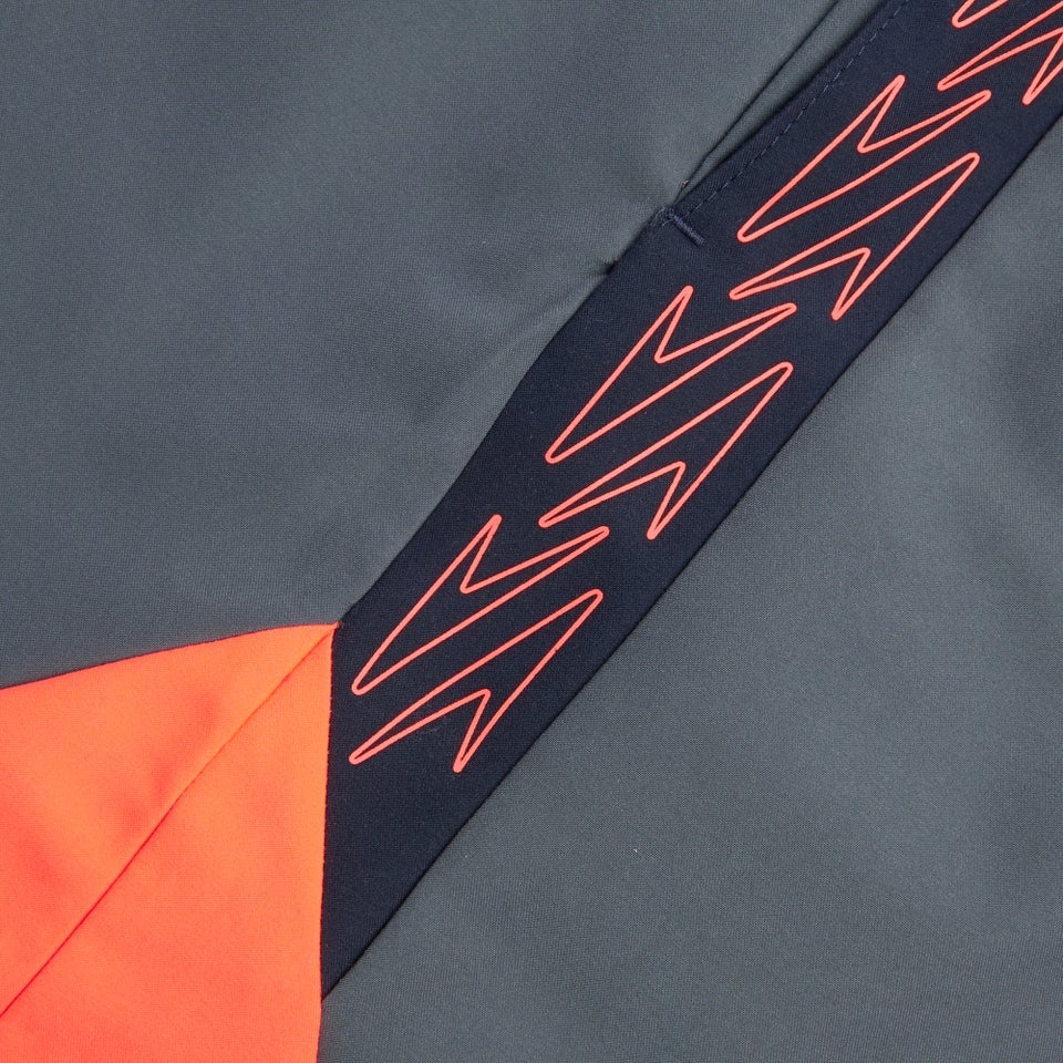 Short de bain Hyperboom Splice 40 cm pour Hommes Grey/Rouge