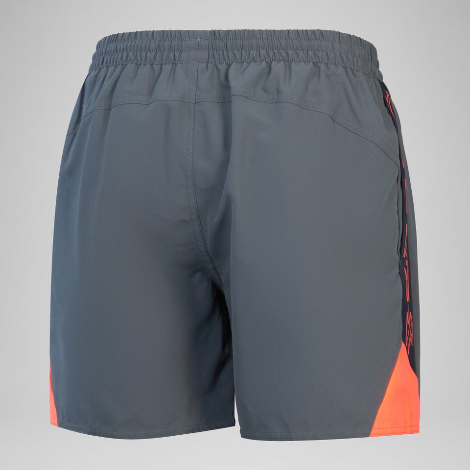 Short de bain Hyperboom Splice 40 cm pour Hommes Grey/Rouge