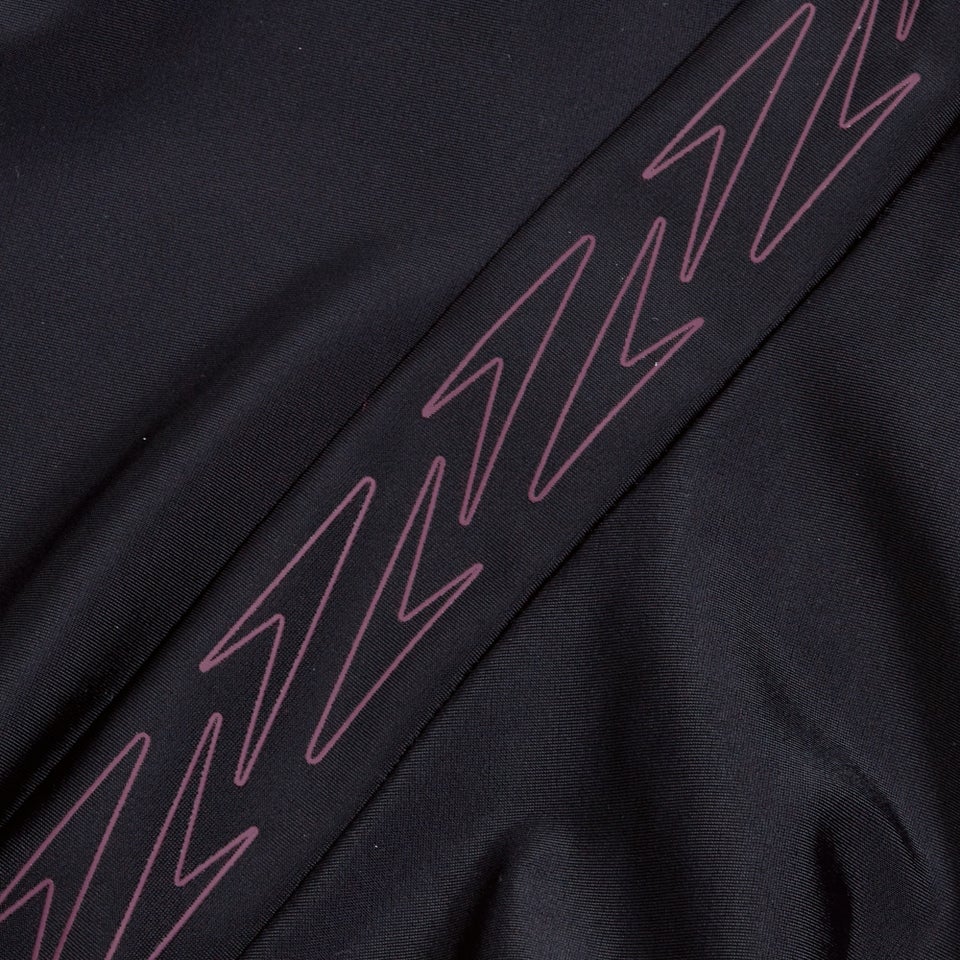 Maillot de bain Femmes Hyperboom Splice Racerback pour Femmes Noir/Prune dandy