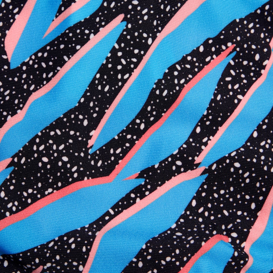 Men's Club Training 5" Allover Brief Black/Blue