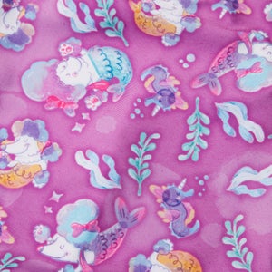 Maillot de bain Fille à volant et fines bretelles Digital pour Filles Rose kiki/Violeta/Caribe