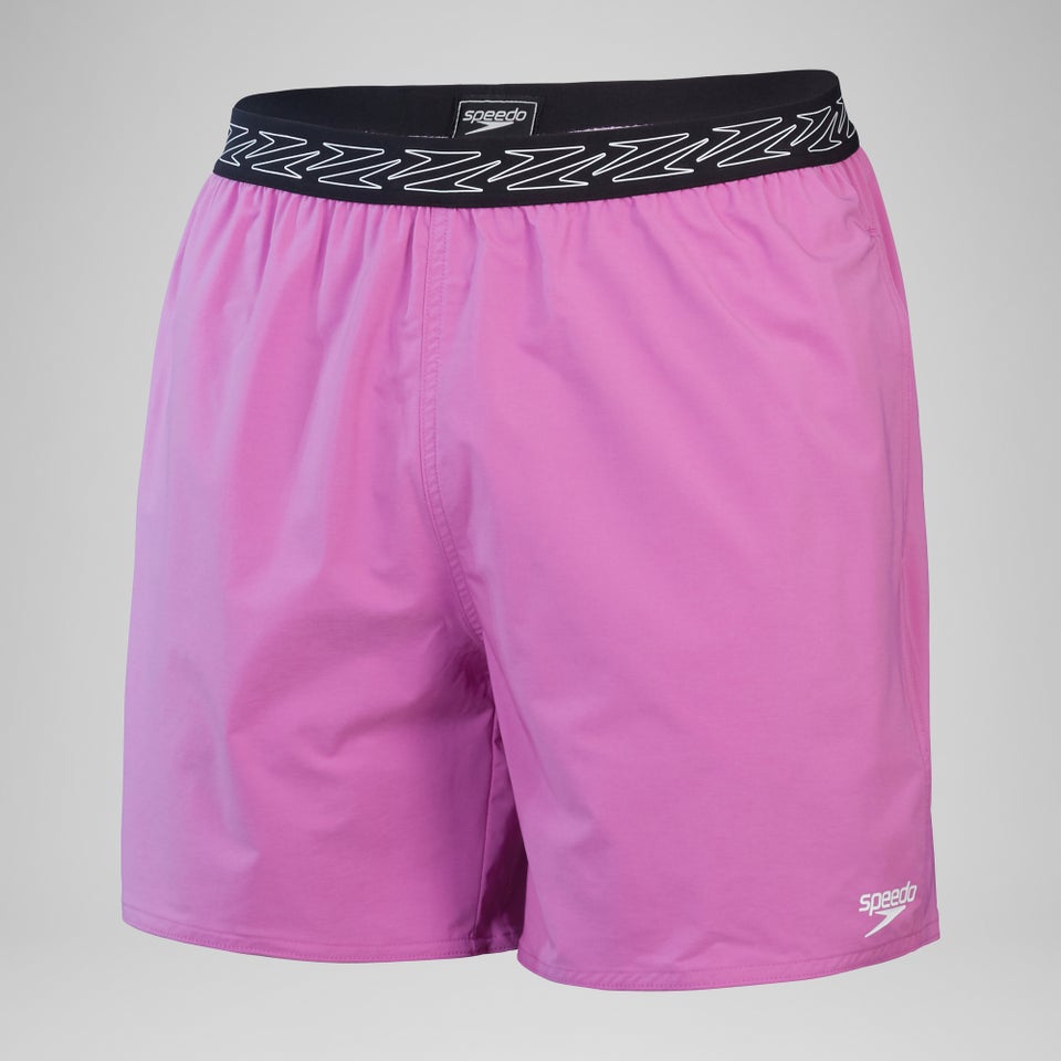 Herren Hyperboom Band Badeshorts, 40 cm Pink