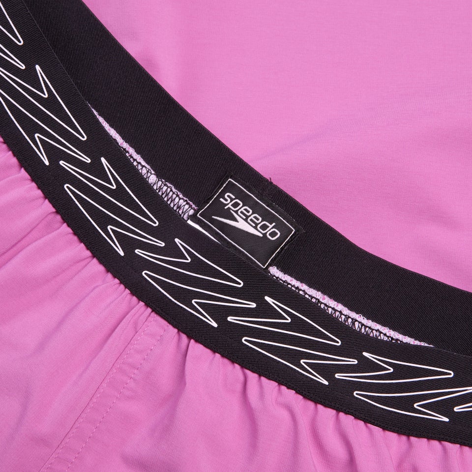 Herren Hyperboom Band Badeshorts, 40 cm Pink