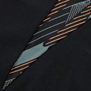 Maillot de bain Fille HyperBoom Splice Muscleback pour Filles Noir/Vert campagne/Nectarine