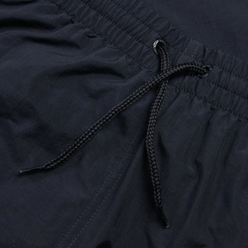 Herren Medley Badeshorts mit Logo, 16 Zoll Schwarz/Rot