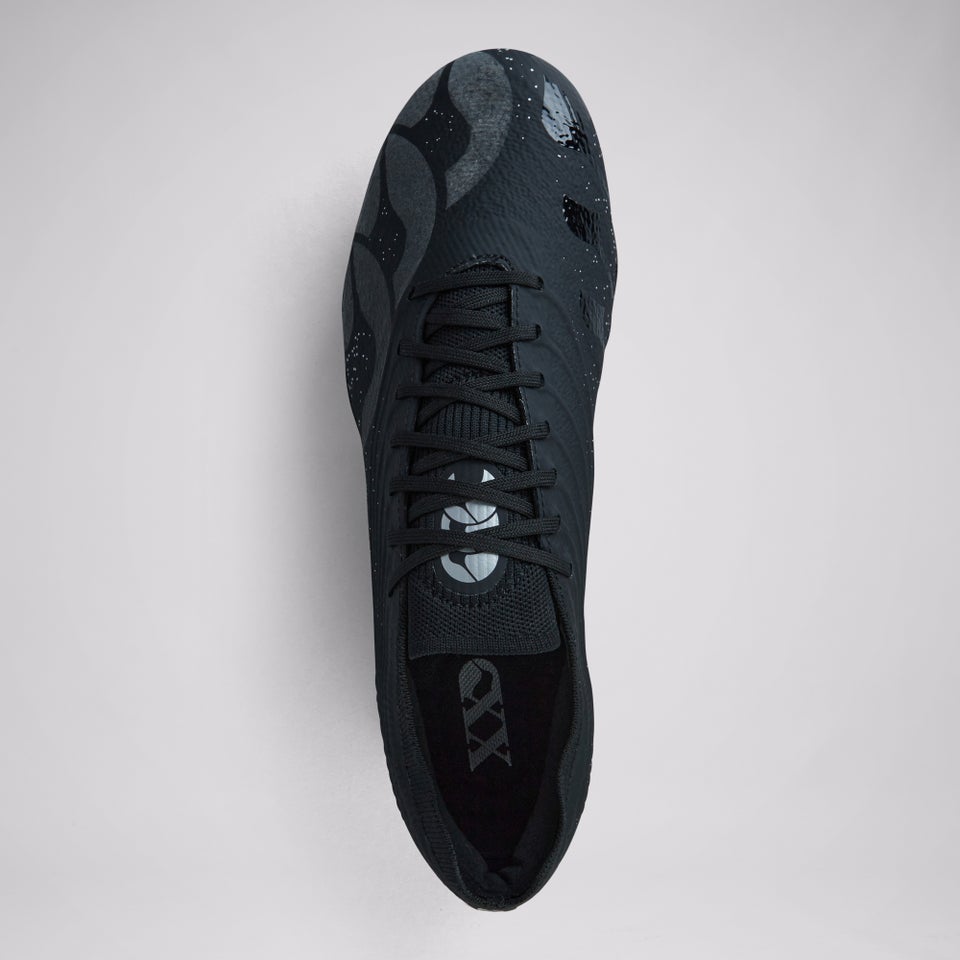 Adult Unisex Stampede Groundbreak Elite Soft Ground Boots Black/Silver